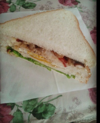 培根芝士三明治