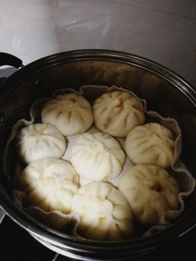 猪肉包子（附视频。一次性发酵。）