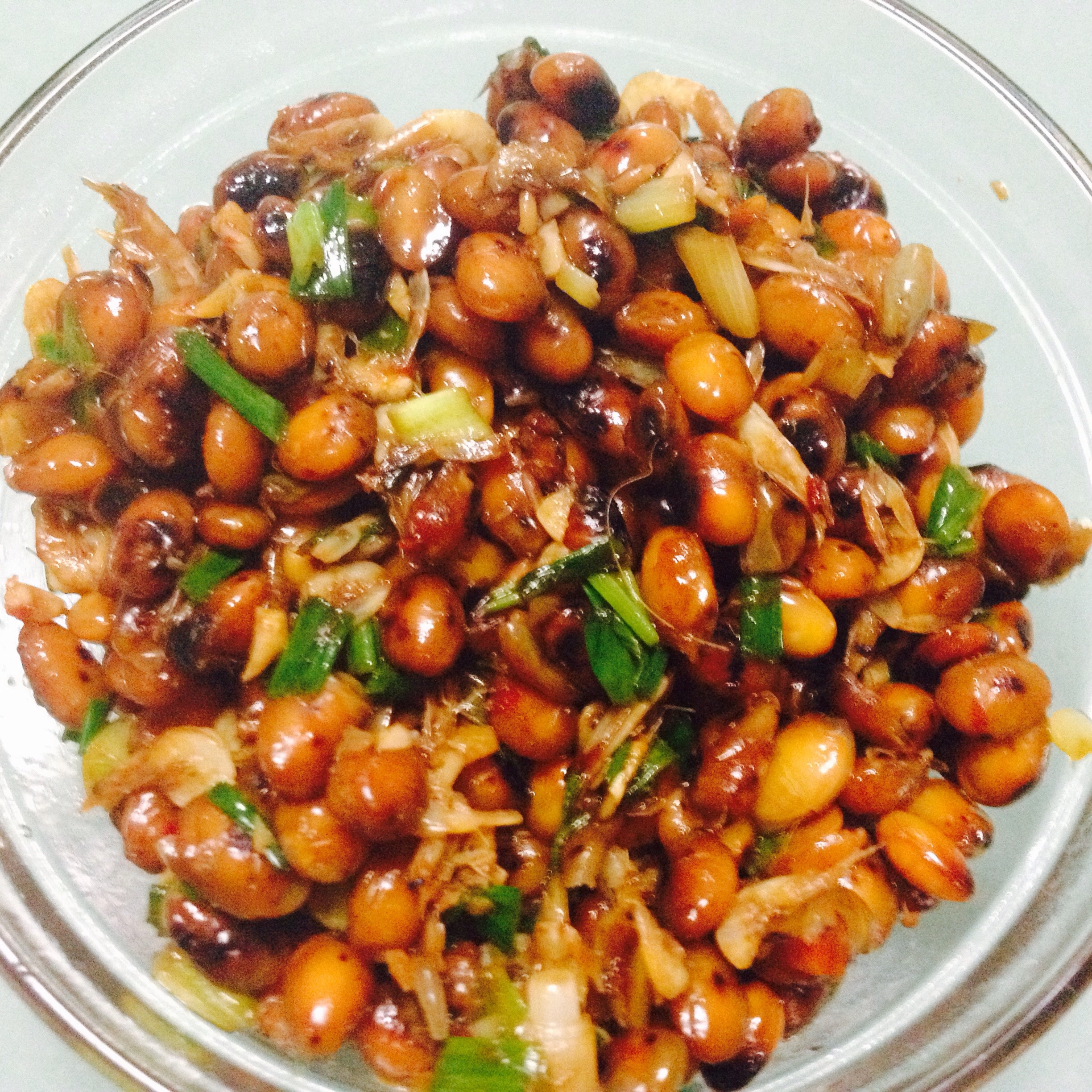 陈家小厨娘做的炒干黄豆