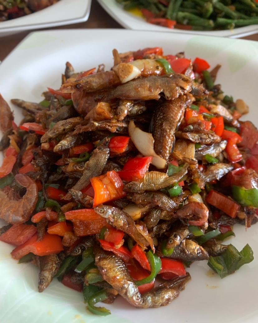 🌶️辣椒炒小鱼干🐟