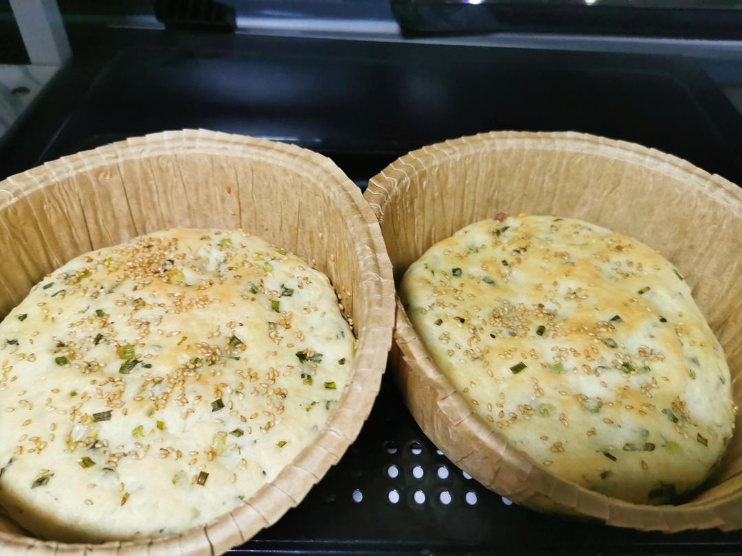 葱香发面饼