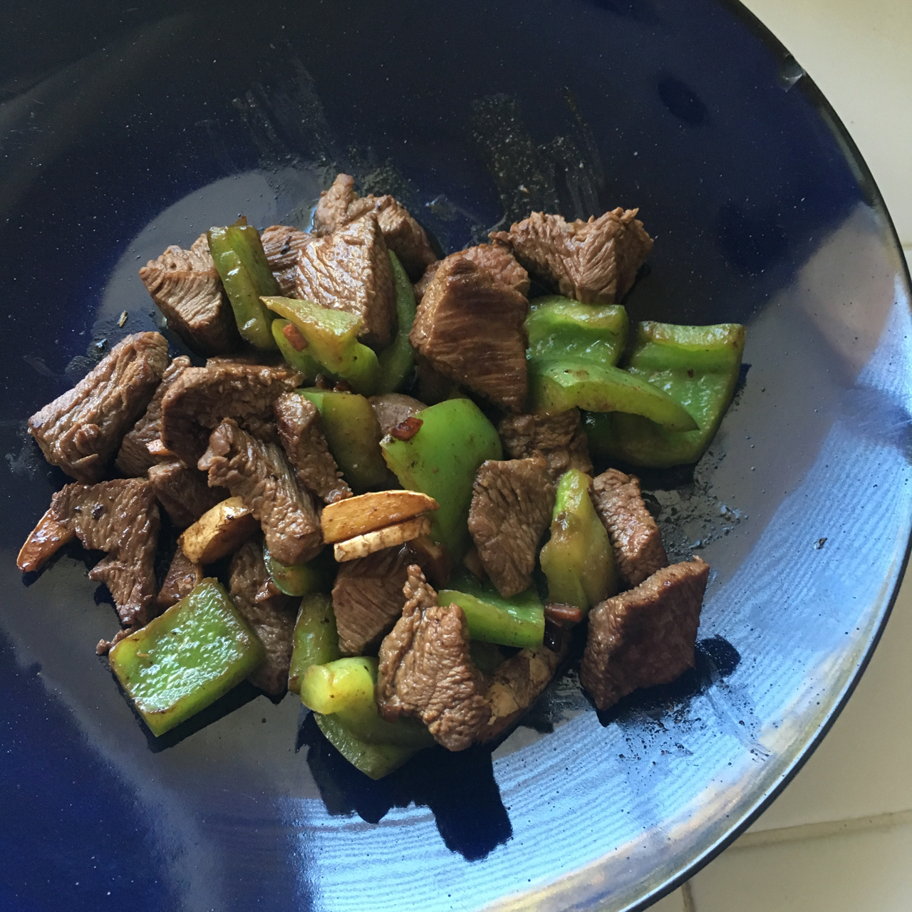 青椒炒牛肉