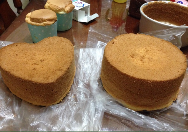 6寸原味戚风蛋糕