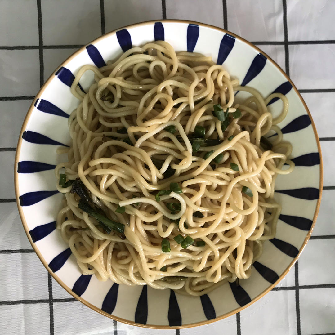 好吃的葱油拌面