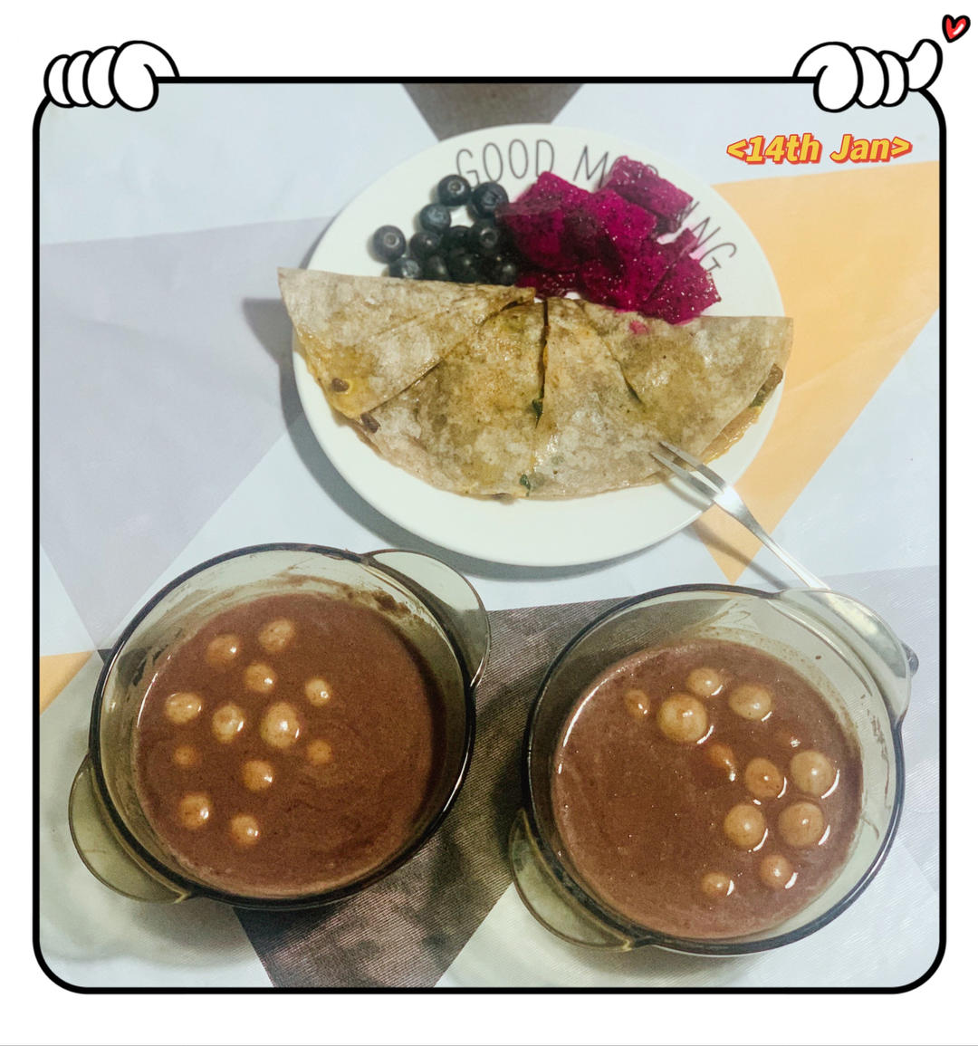 早餐牛肉芝士饼