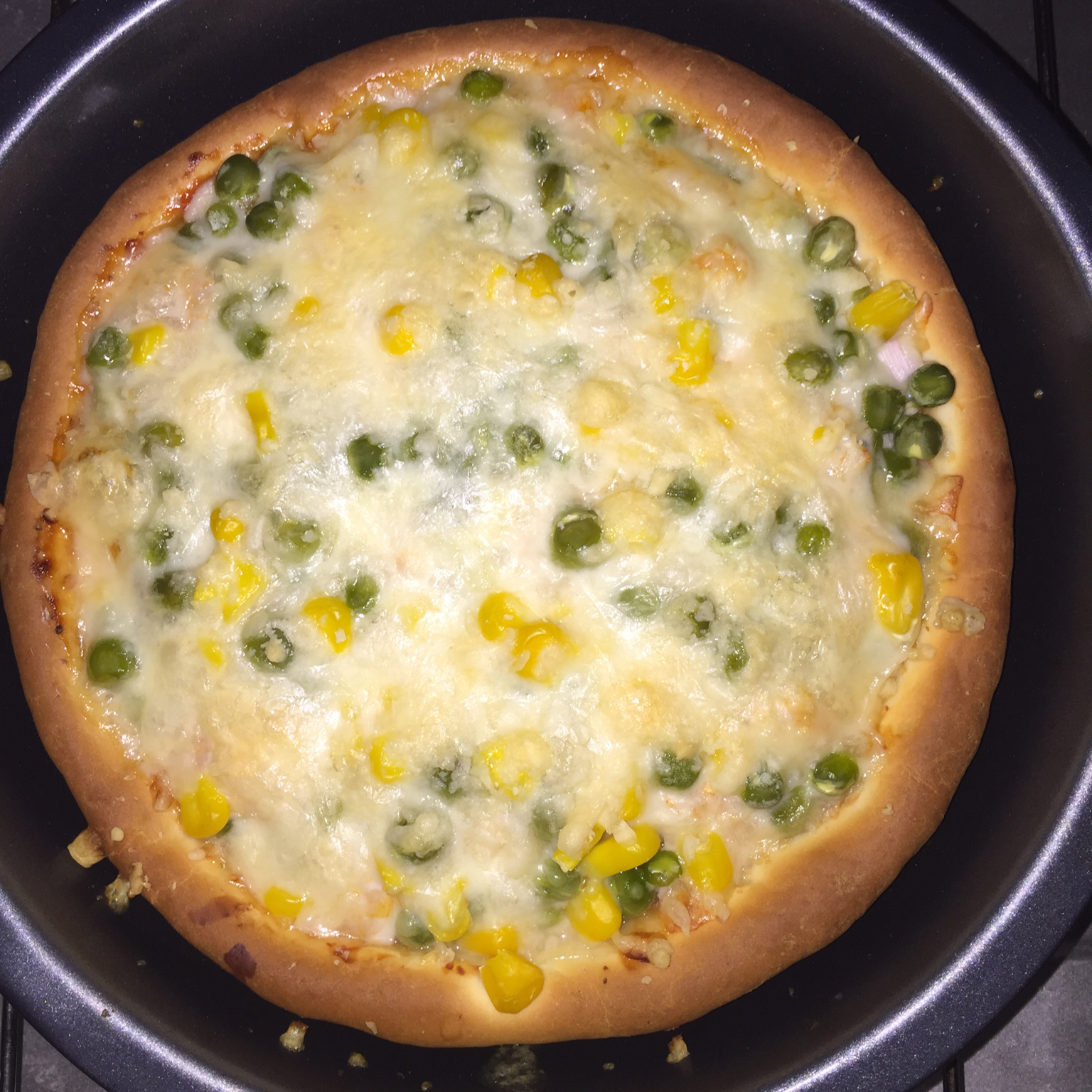 夏威夷pizza（附饼底冷冻法）