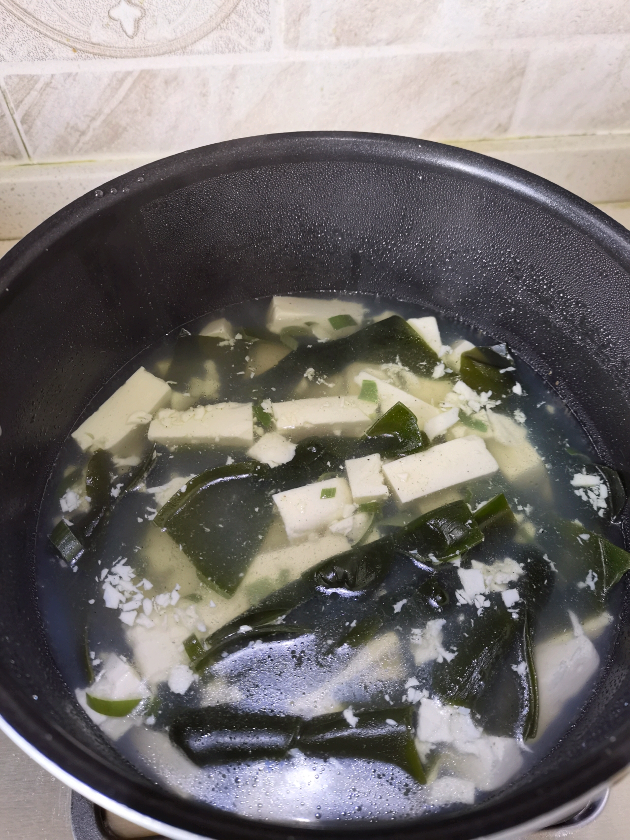 排油减脂海带豆腐汤