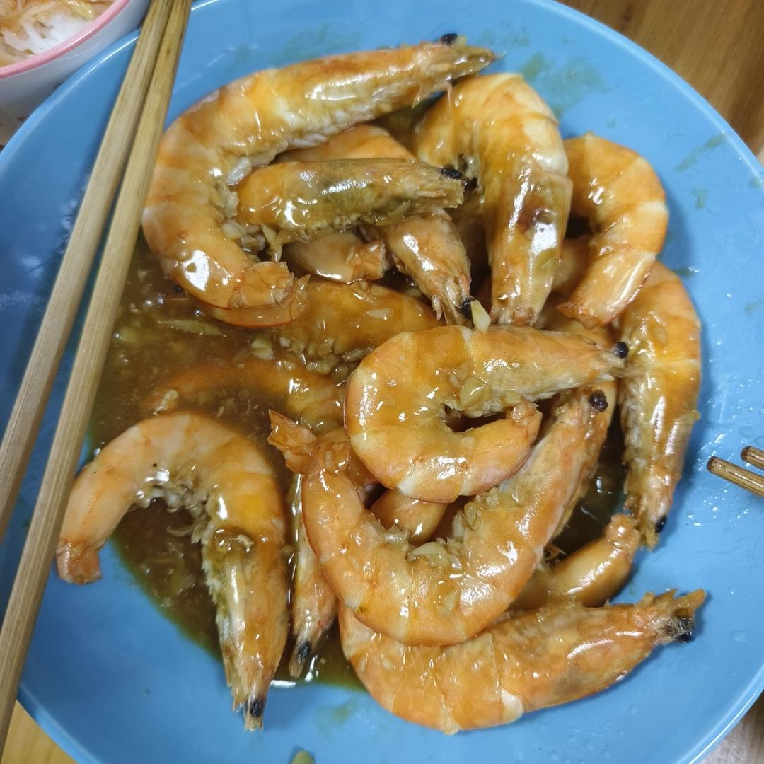 十分钟做好吃的红烧大虾