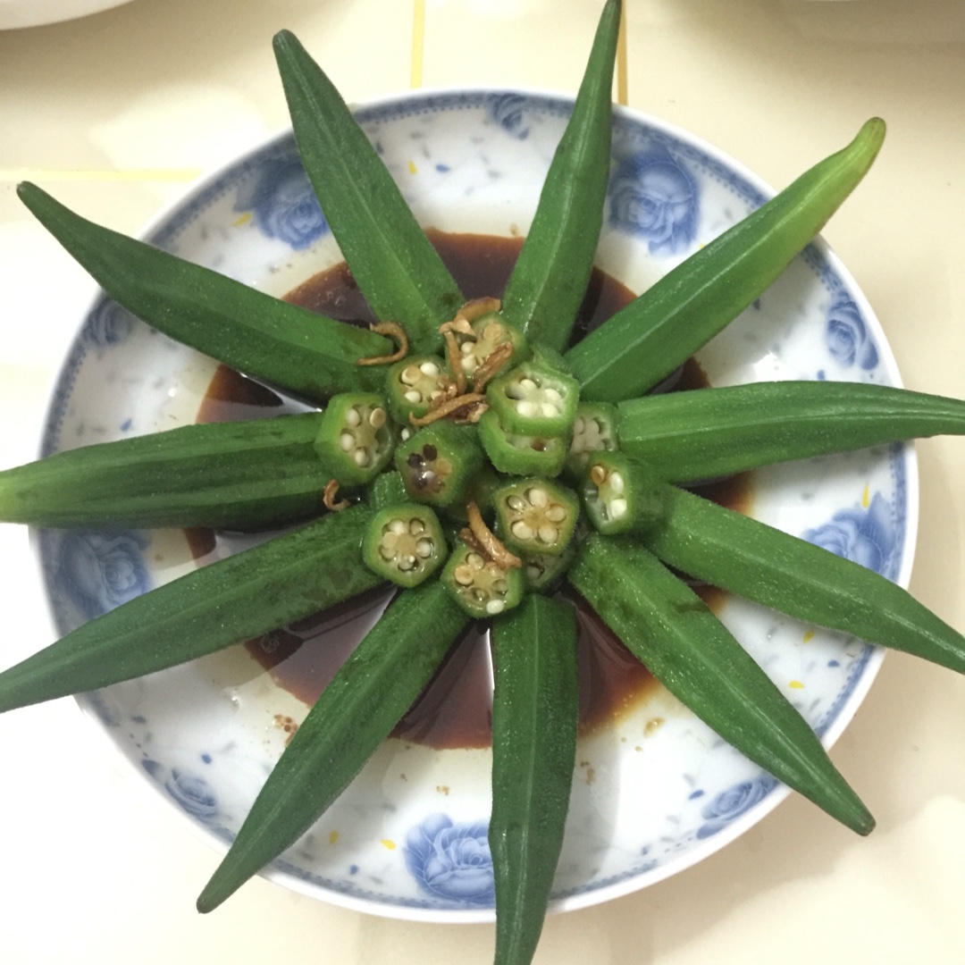 【白灼秋葵】清爽简单