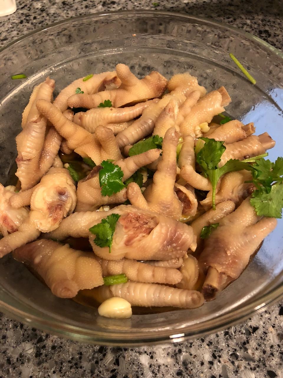 超好吃的糟卤鸡脚