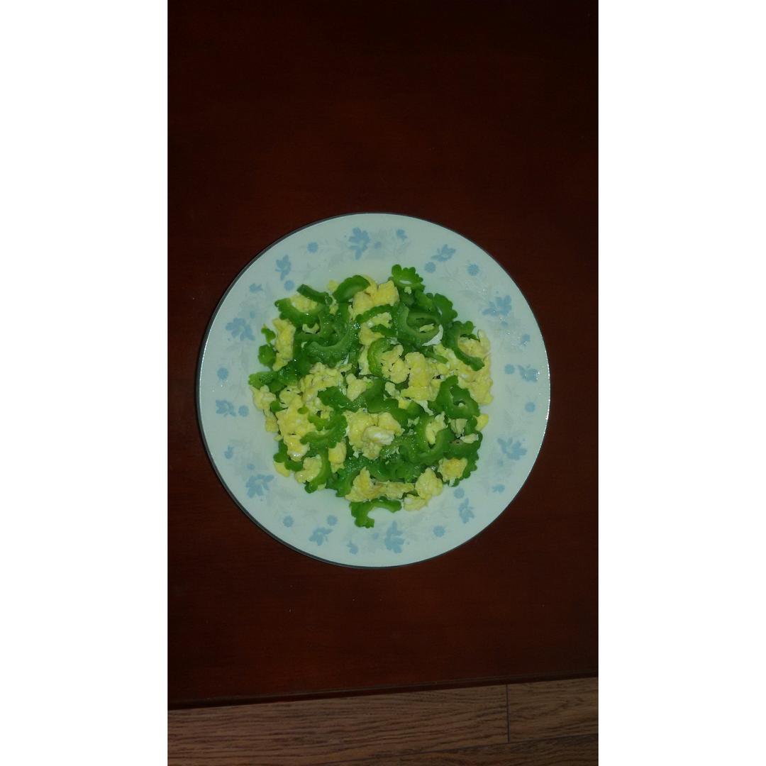 苦瓜炒蛋