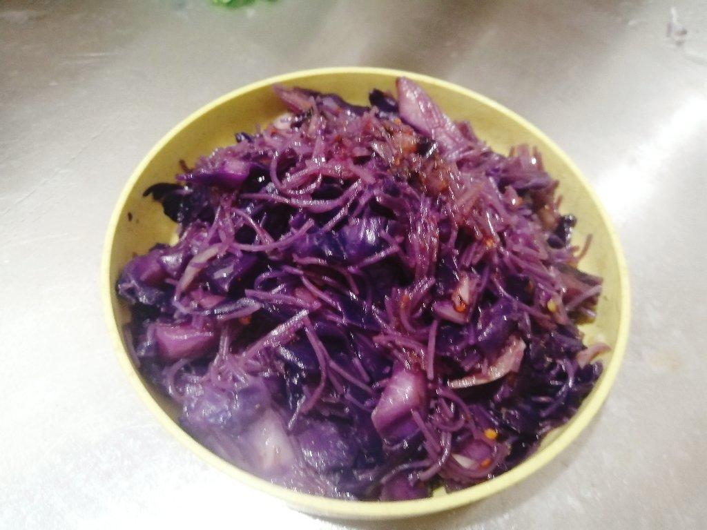 圆白菜炒粉条