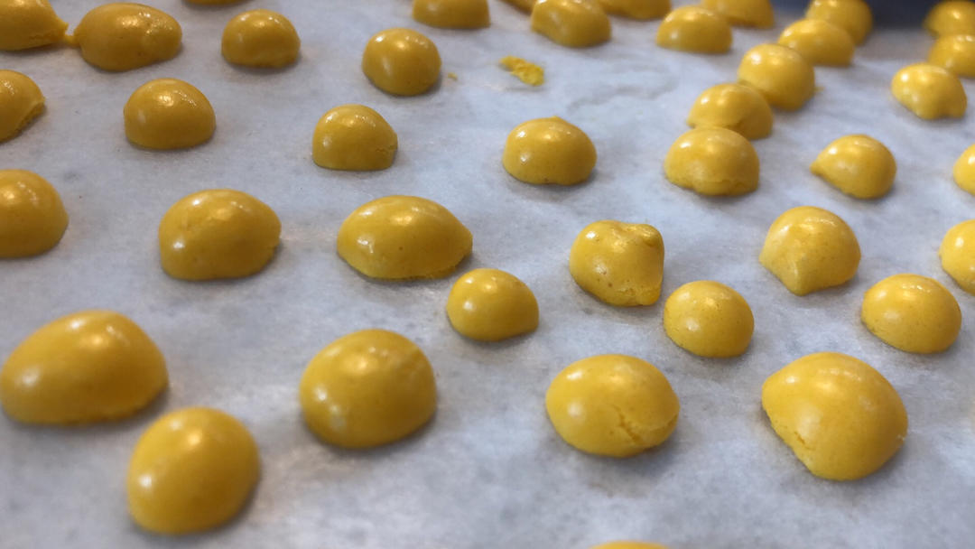 宝宝辅食蛋黄溶豆