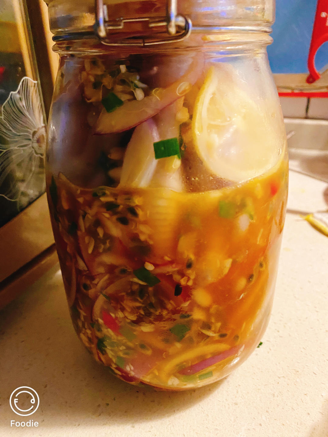 🍋柠檬百香果🌶️酸辣网红鸡爪