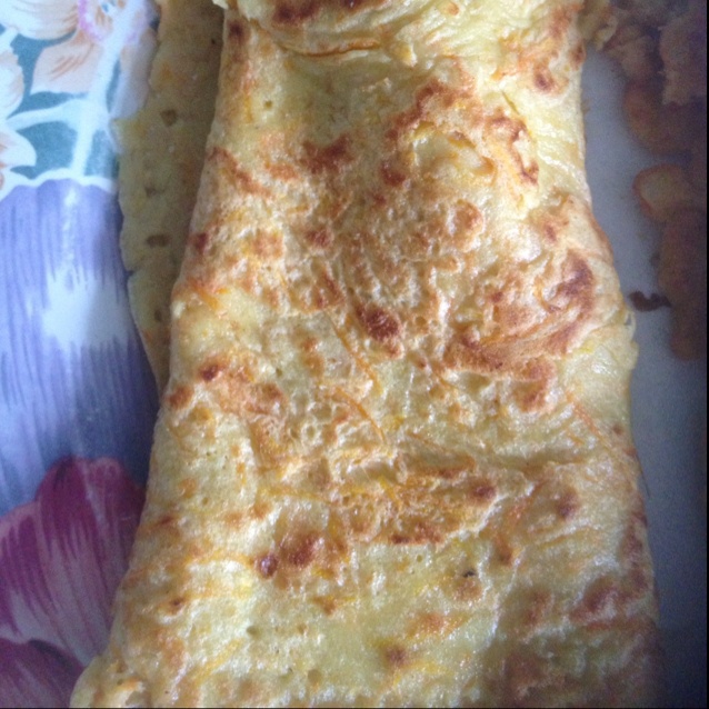 胡萝卜鸡蛋饼