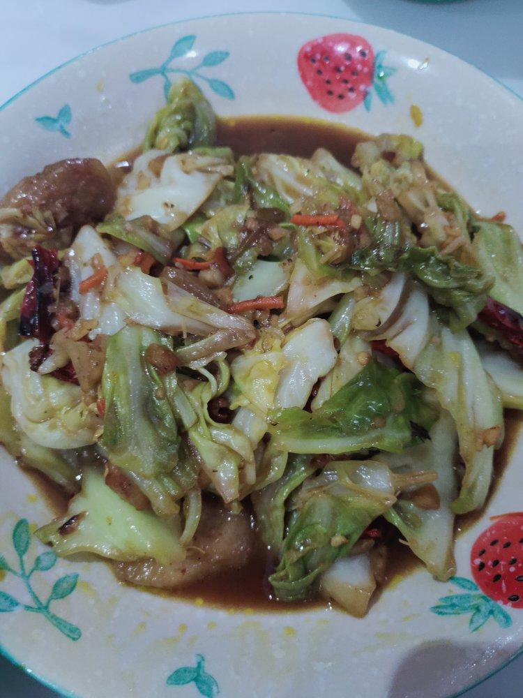 酸爽开胃的手撕包菜