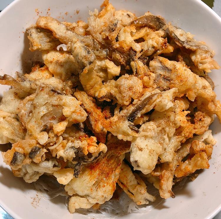 炸蘑菇