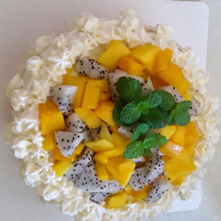 奶油蛋糕的戚风蛋糕坯（更新空气炸锅做法）