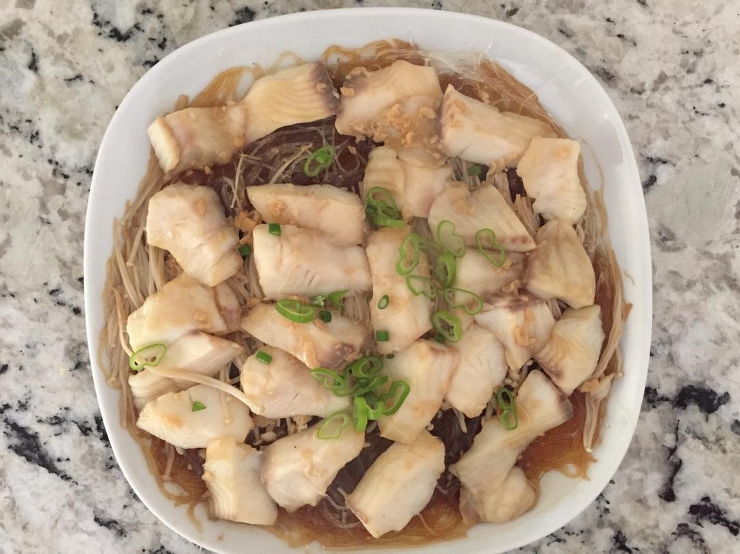 🔥吃不胖❗️蒜蓉粉丝龙利鱼❗️