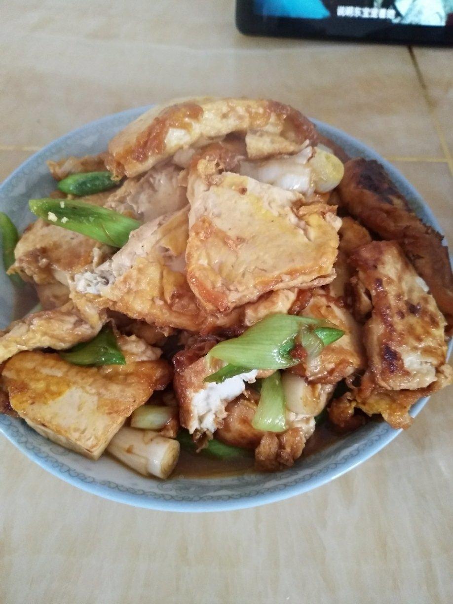 蚝油嫩豆腐