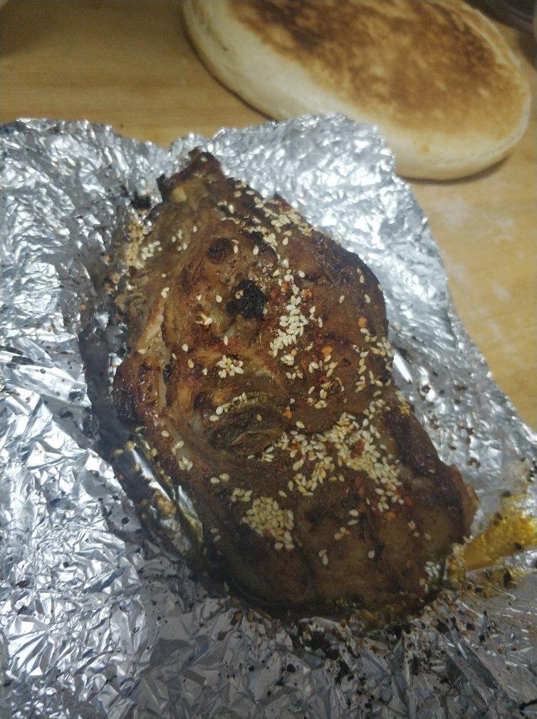 地道蒙餐：烤羊排(家用烤箱版)