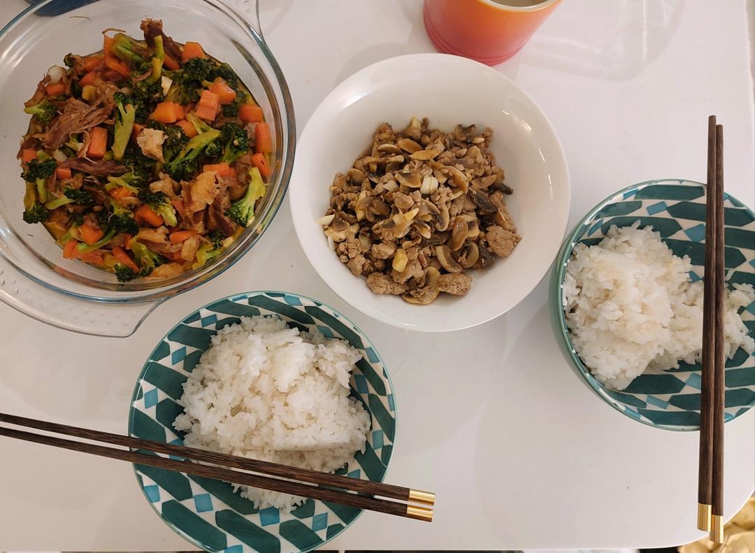 蘑菇炒肉