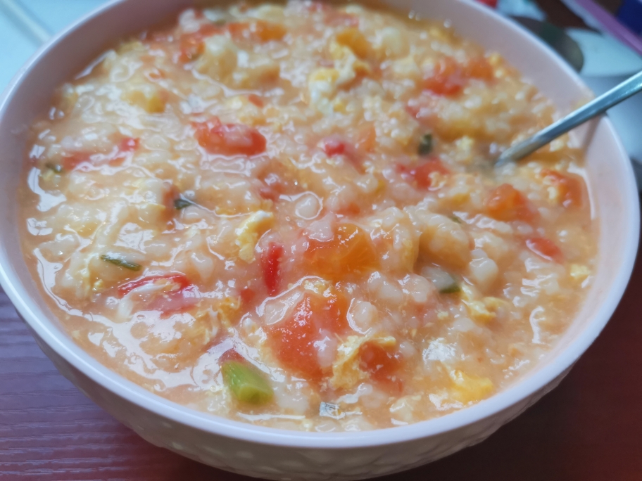 番茄蛋花疙瘩汤的做法