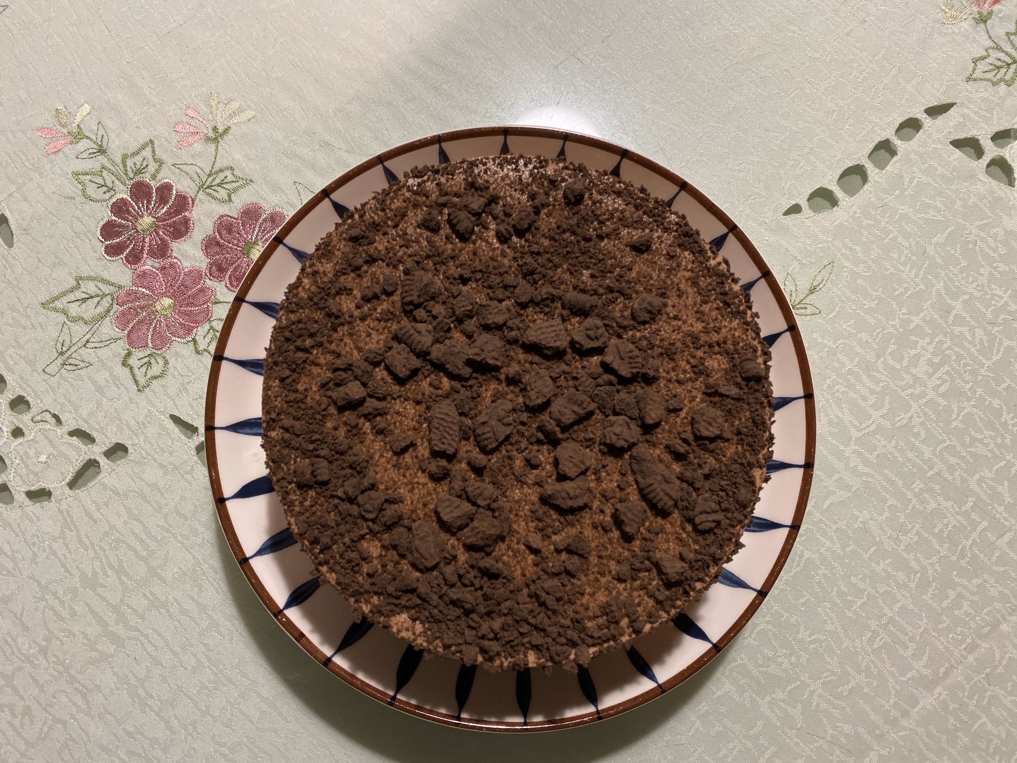 巧克力慕斯蛋糕（混合了部分提拉米苏的做法）的做法 步骤9
