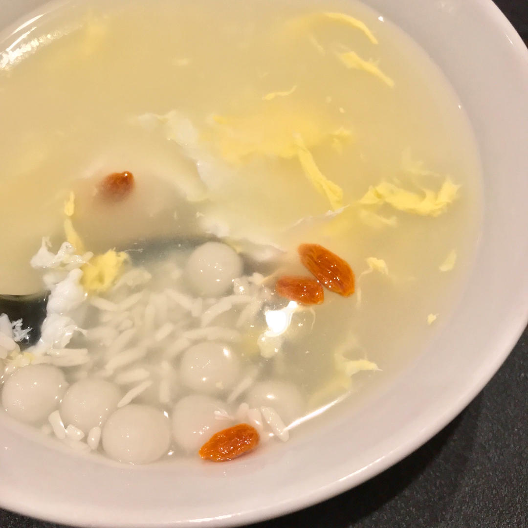 酒糟汤圆酒糟冲蛋