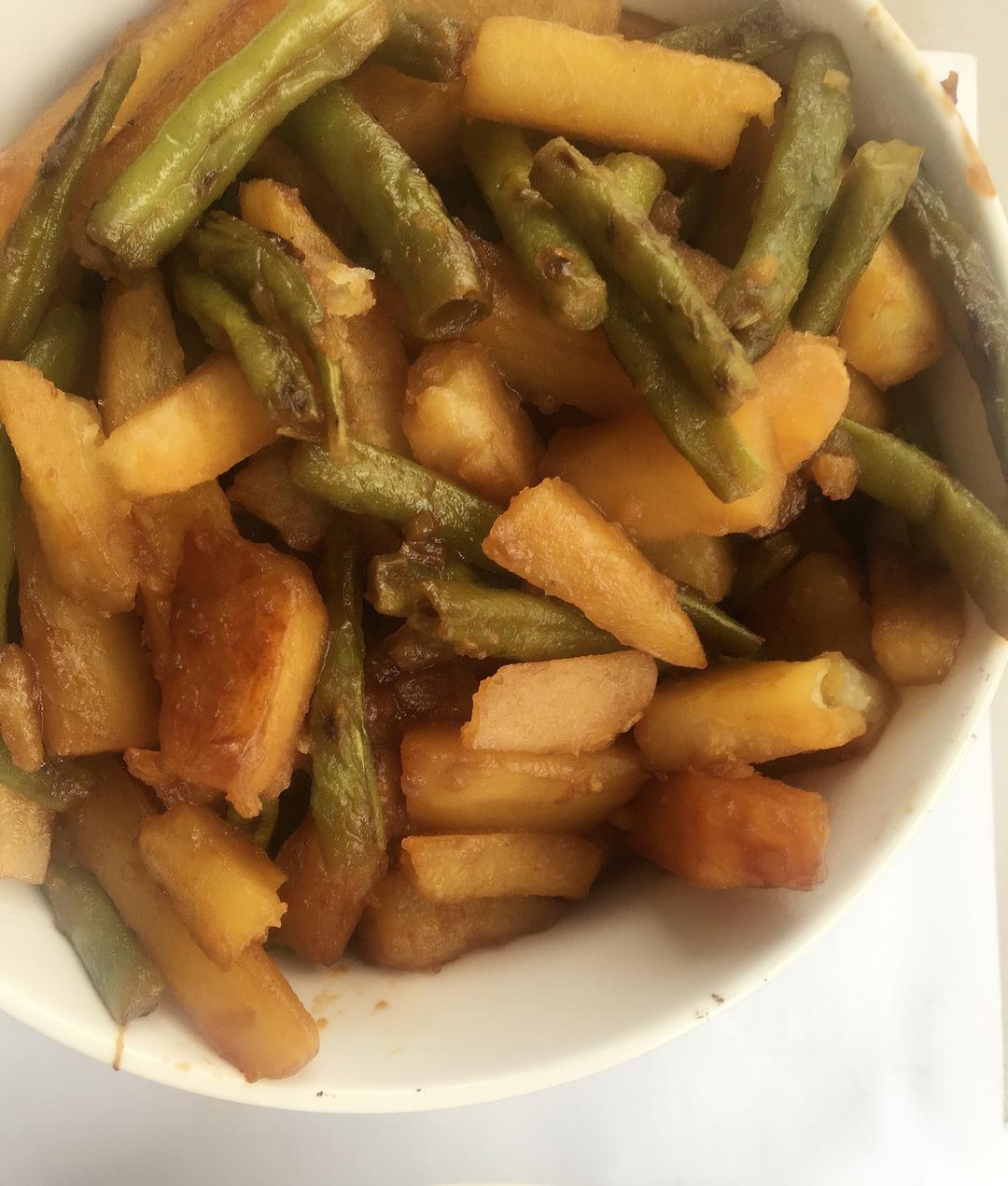 刀豆烧土豆（家常版）