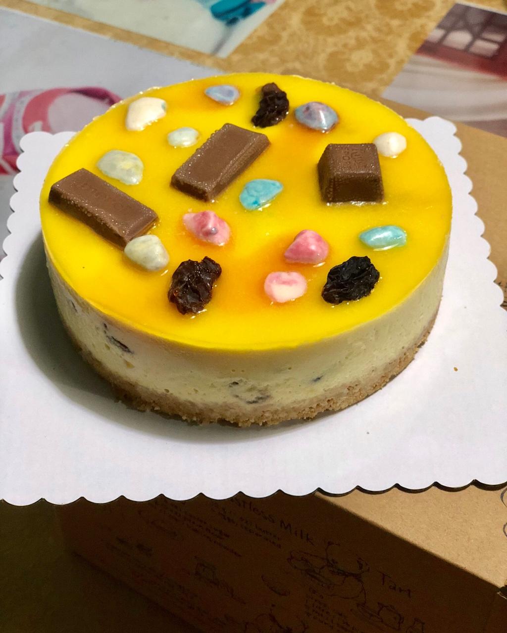 【视频】芒果慕斯（6寸） | 含镜面果胶配方