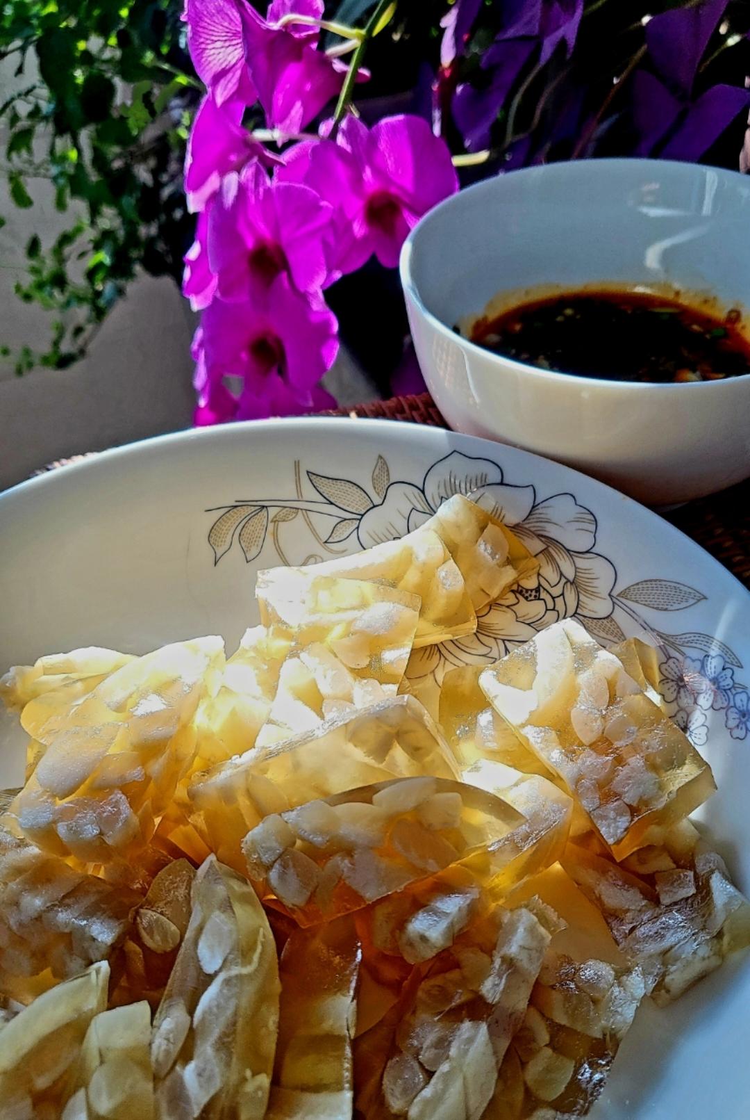 水晶肉皮冻