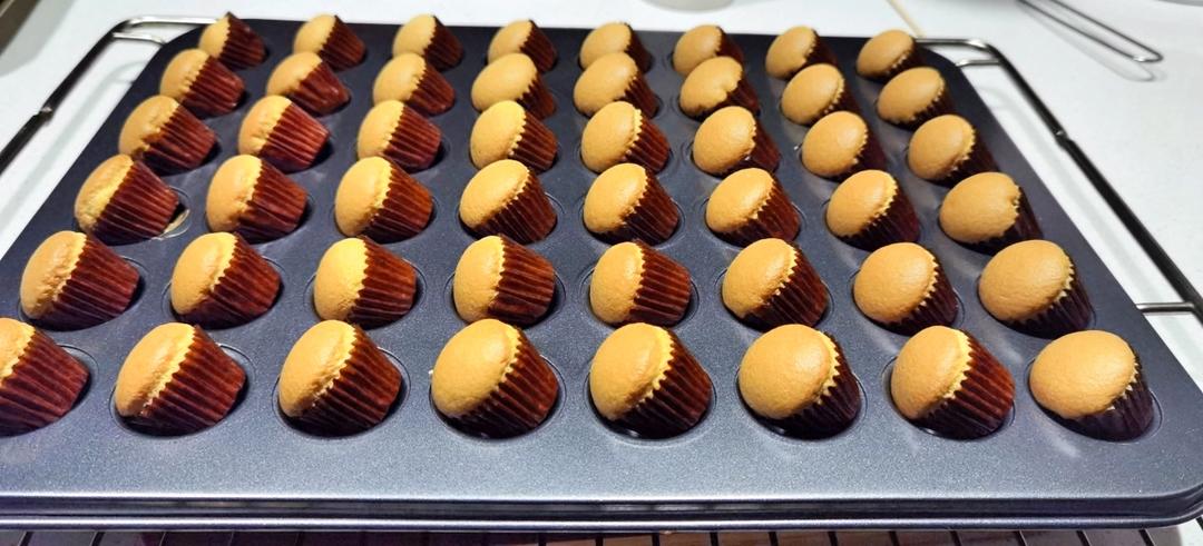 视频👶一口一个｜超可爱｜原味｜mini宝宝小蛋糕｜48连24连通用