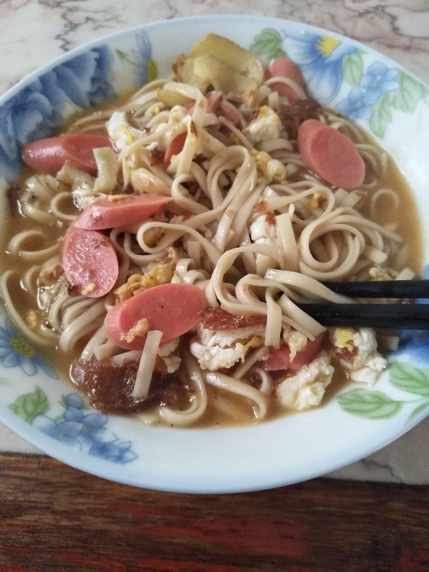 荷包蛋面条