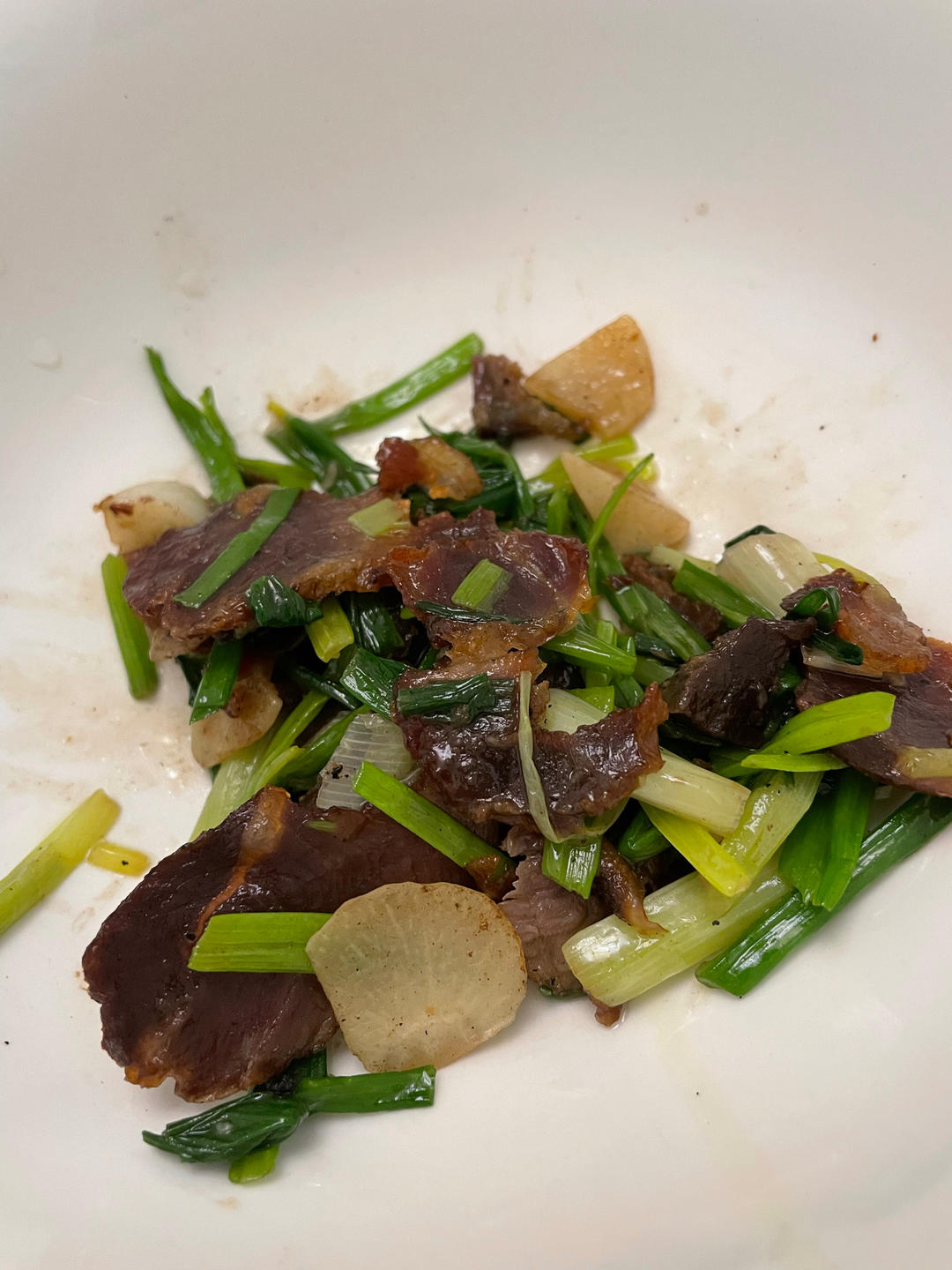 藠头炒腊肉