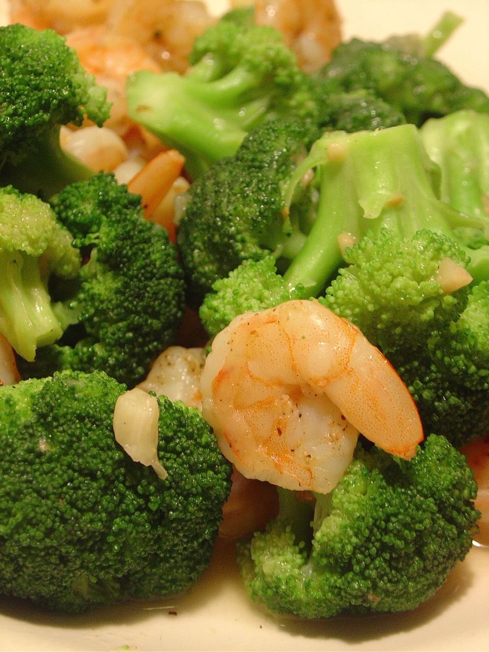 西兰花炒虾仁