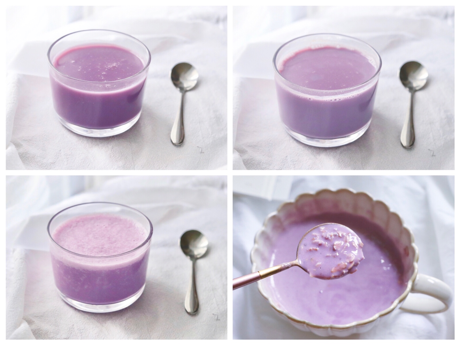 紫薯de四种暖心饮品的做法