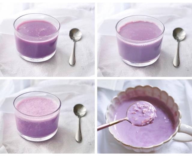 紫薯de四种暖心饮品的做法