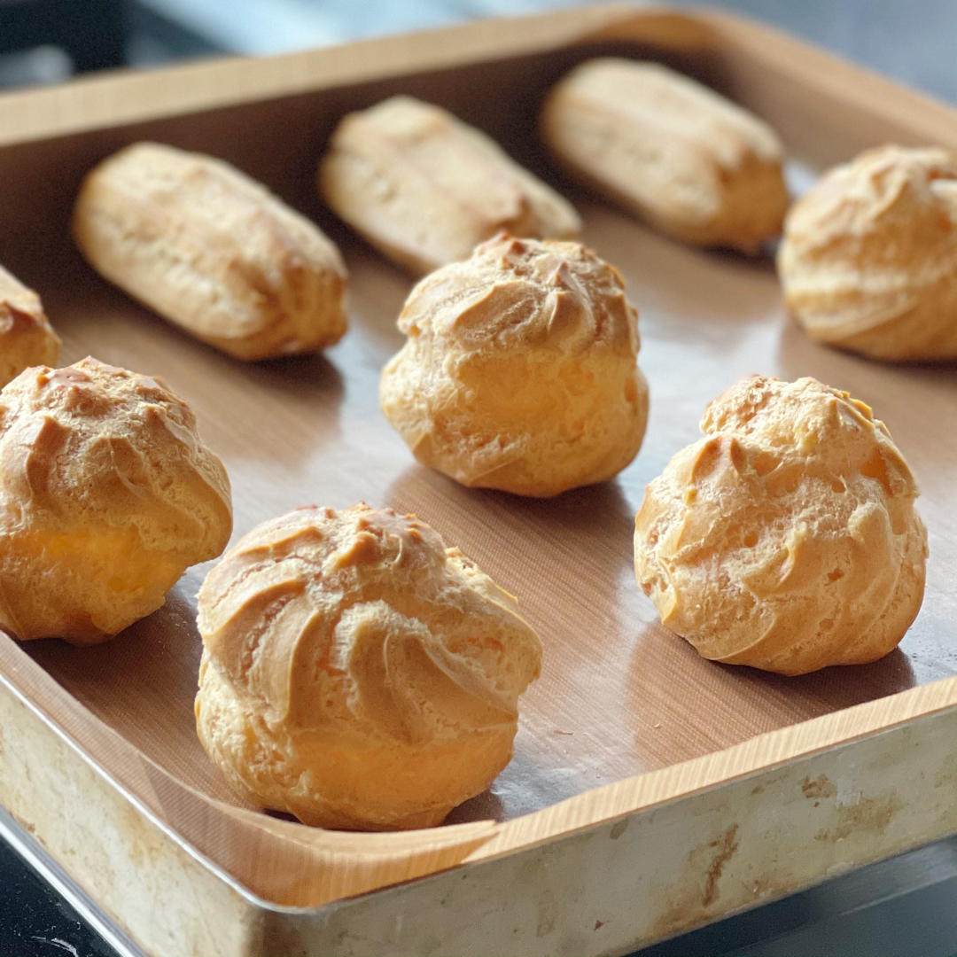 闪电泡芙⚡️（附馅料做法）