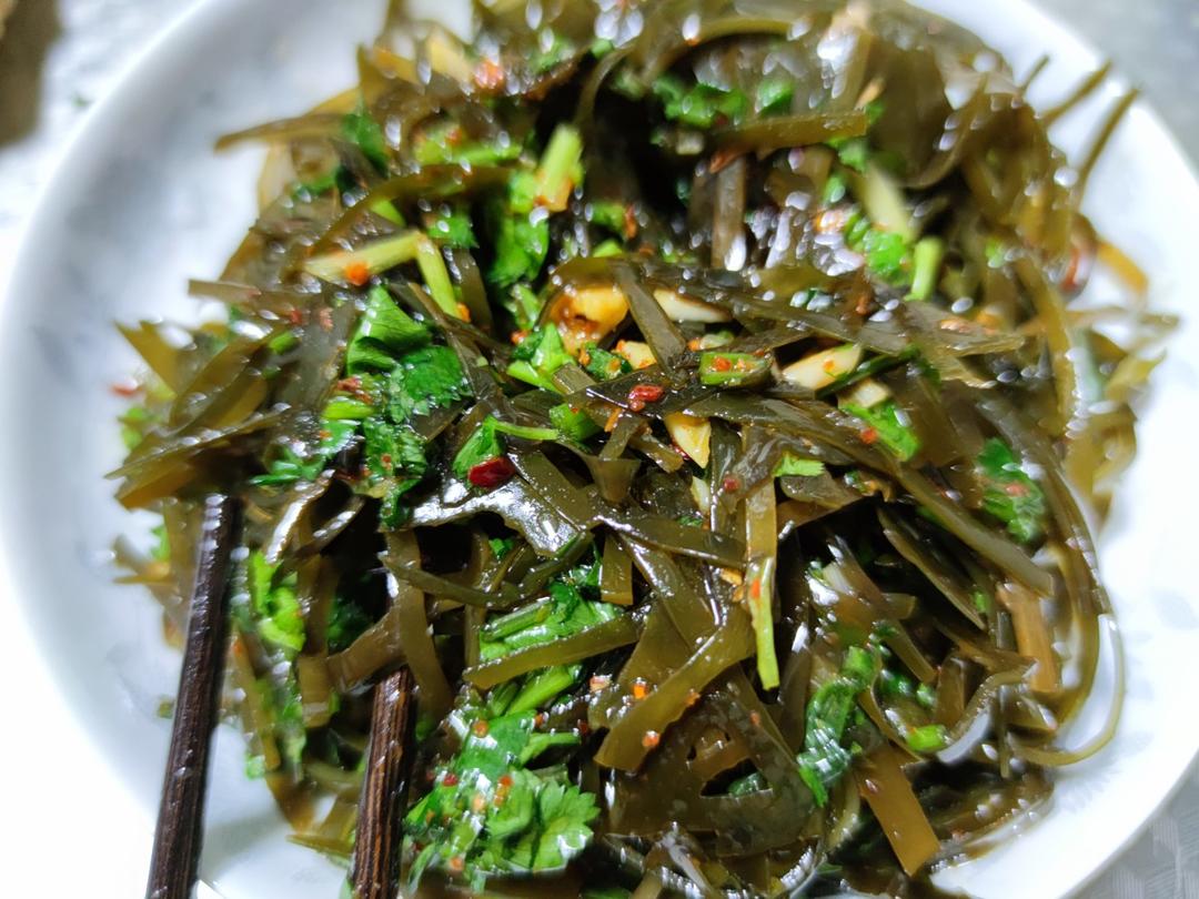 凉拌酸辣海带丝