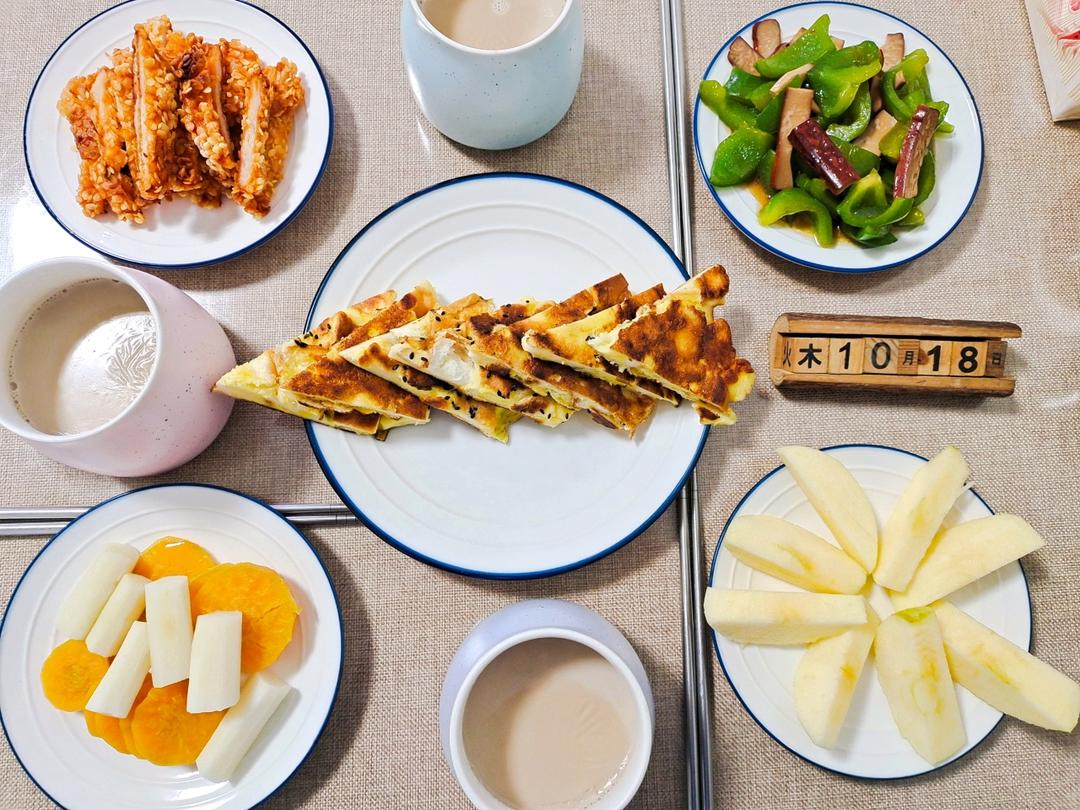 发面鸡蛋肉松饼