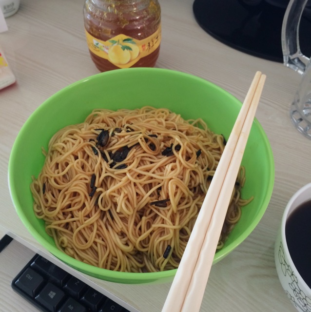 黄磊版葱油拌面