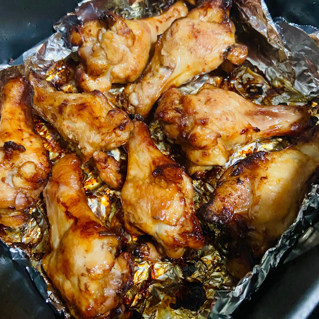 秒杀外面轻食店的所有鸡翅 吃了一次就彻底爱上(空气炸锅版)