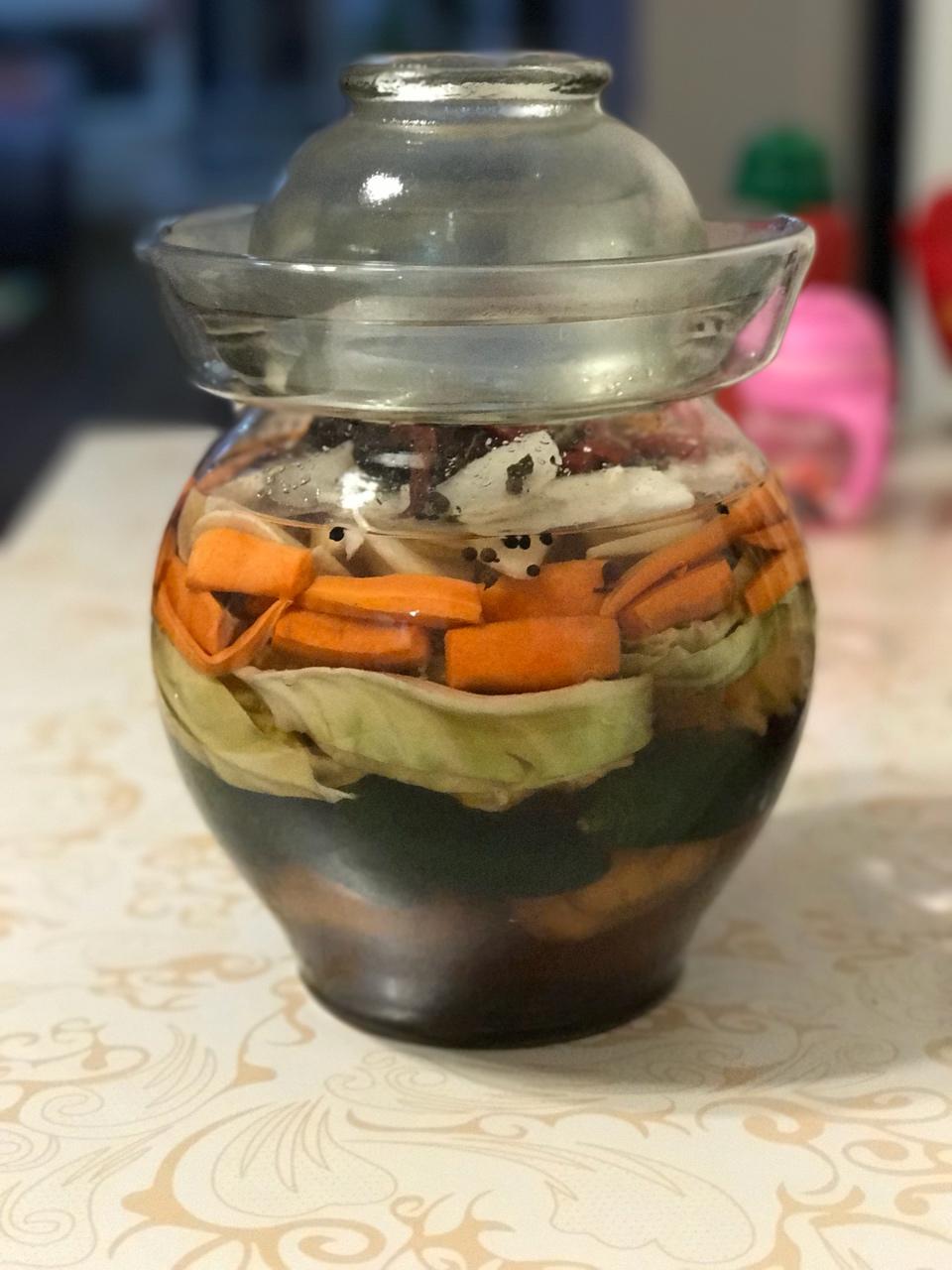 用玻璃瓶做四川泡菜