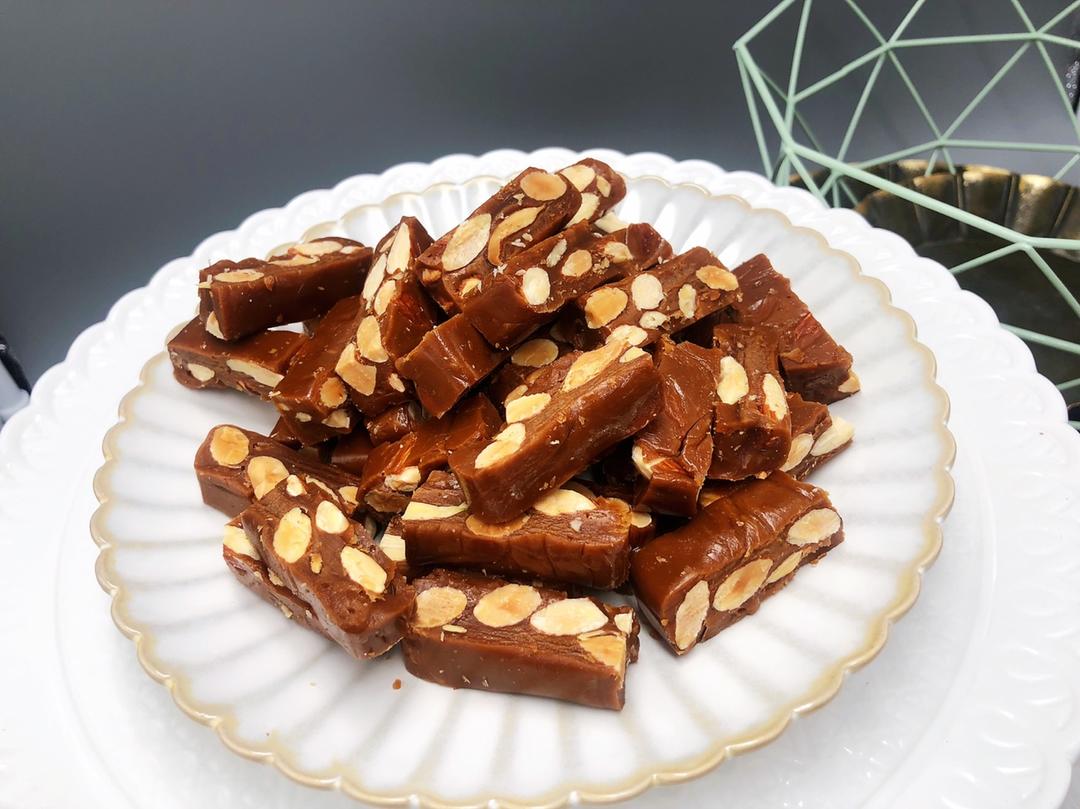 小胖爱吃面做的四种口味火爆朋友圈杏仁太妃糖