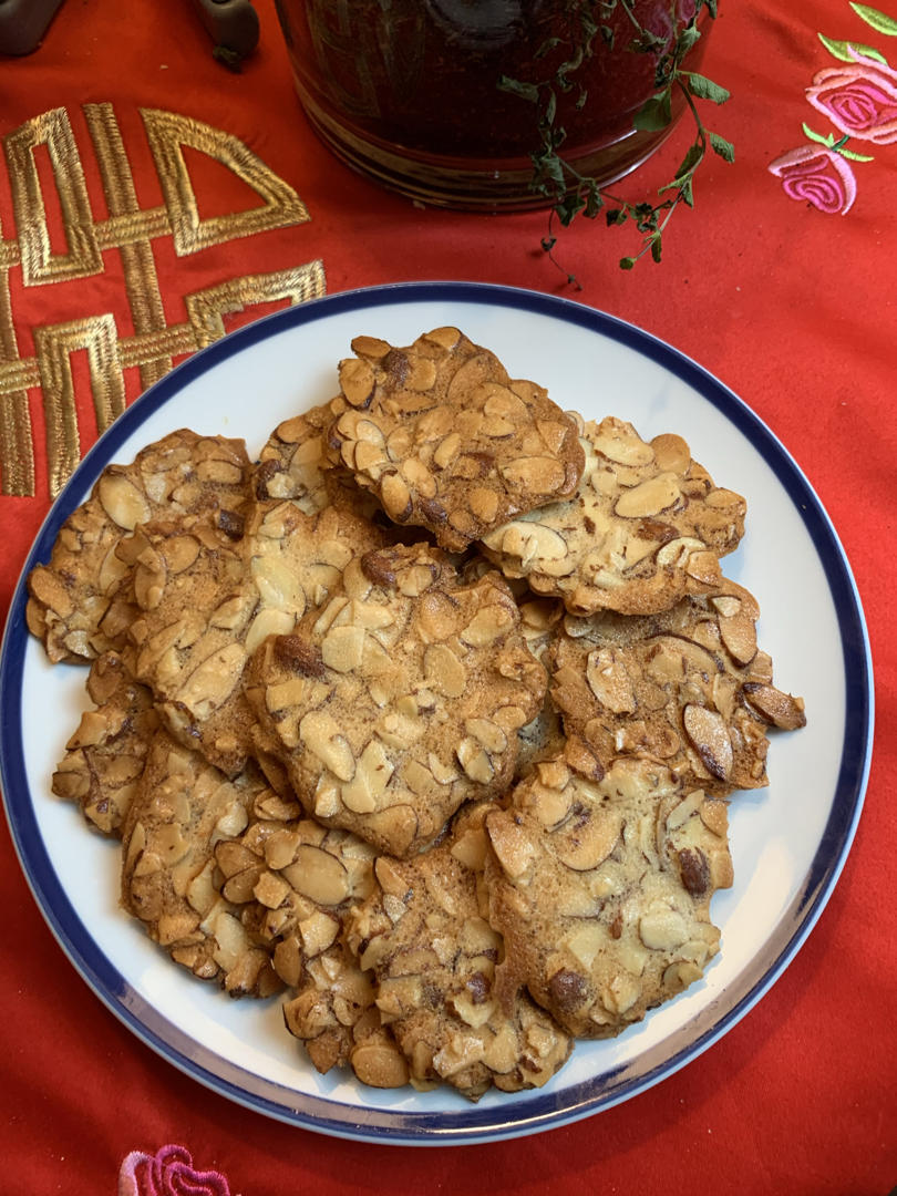 消灭蛋白好帮手：杏仁瓦片