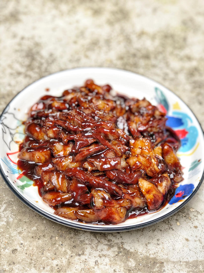 惊艳味蕾的蜜汁叉烧（平底锅版）