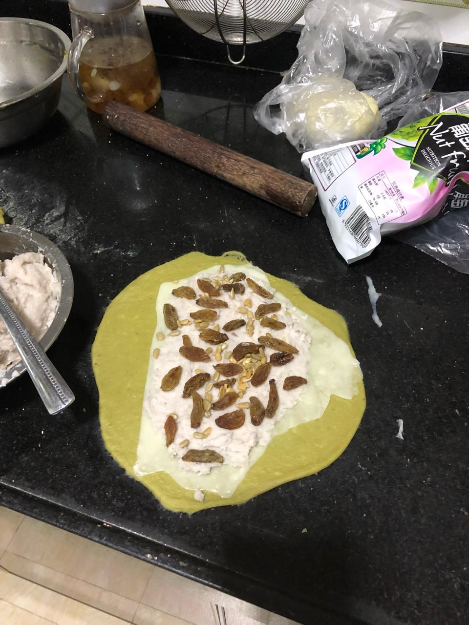 抹茶软欧包