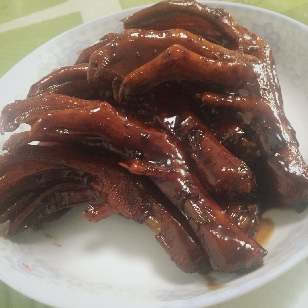 周黑鸭味～～～鸭翅 鸭爪