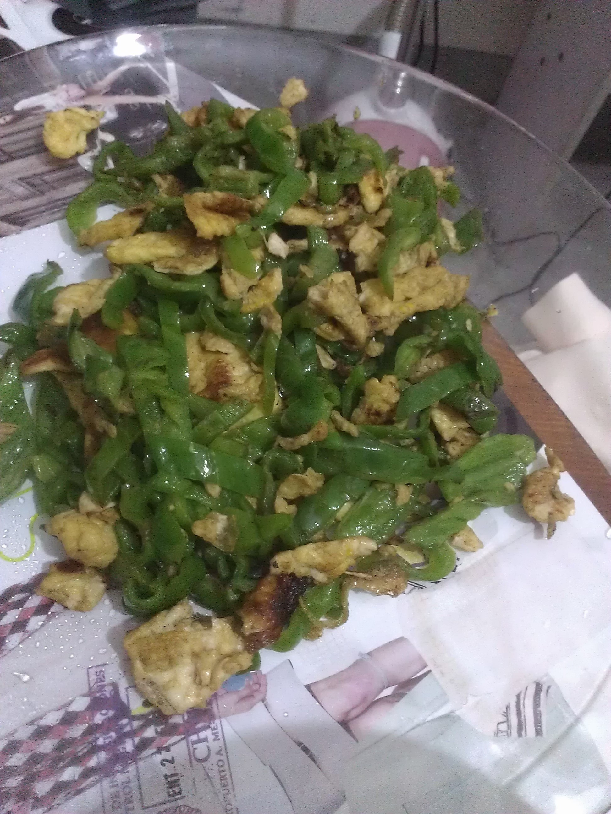 青椒鸡蛋